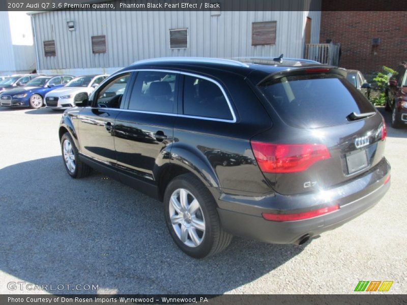 Phantom Black Pearl Effect / Black 2007 Audi Q7 3.6 Premium quattro