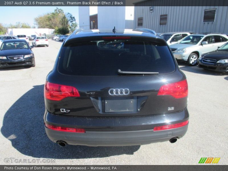 Phantom Black Pearl Effect / Black 2007 Audi Q7 3.6 Premium quattro