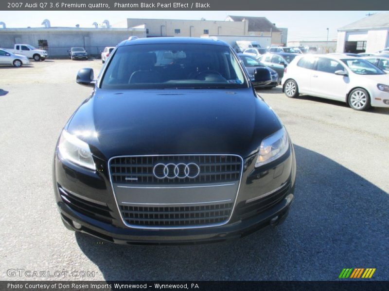 Phantom Black Pearl Effect / Black 2007 Audi Q7 3.6 Premium quattro
