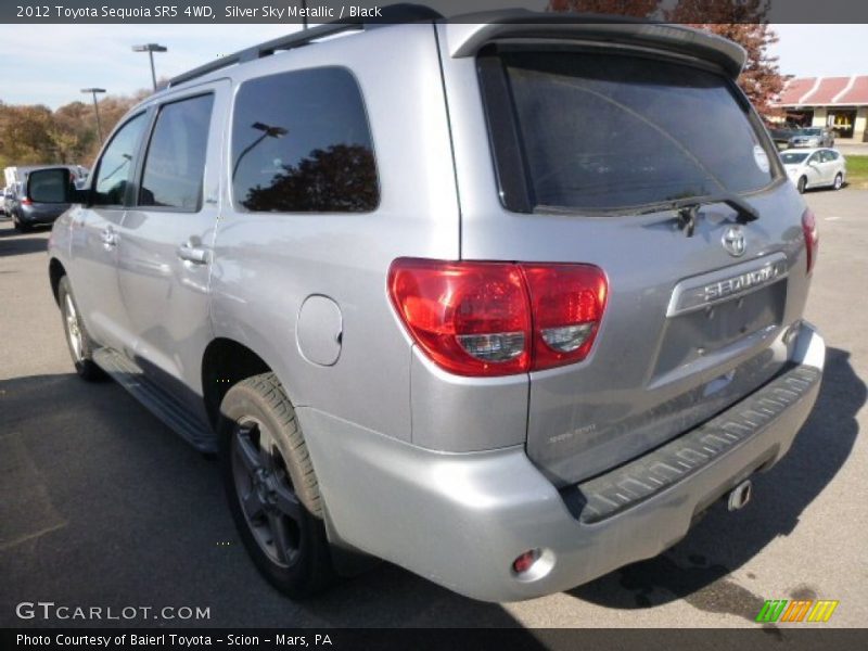 Silver Sky Metallic / Black 2012 Toyota Sequoia SR5 4WD