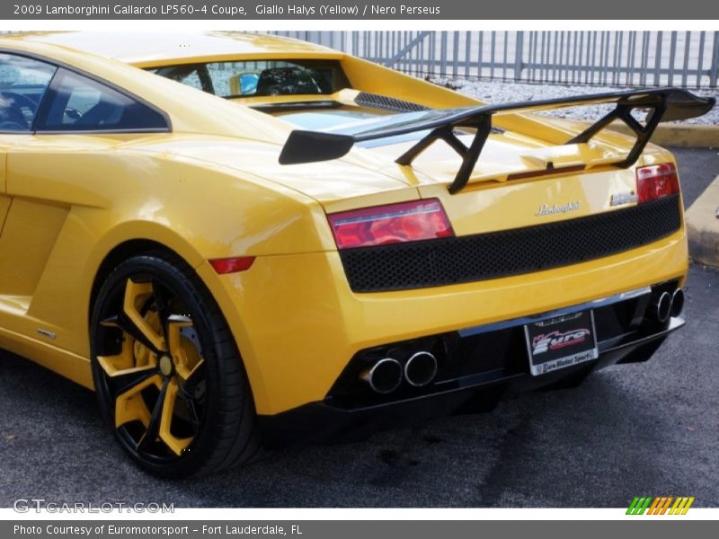 Giallo Halys (Yellow) / Nero Perseus 2009 Lamborghini Gallardo LP560-4 Coupe