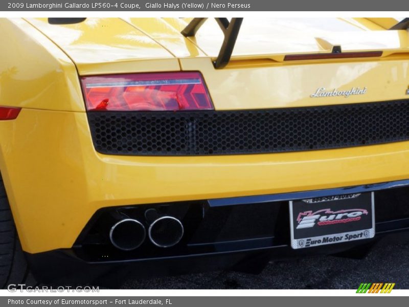 Giallo Halys (Yellow) / Nero Perseus 2009 Lamborghini Gallardo LP560-4 Coupe