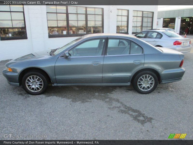 Tampa Blue Pearl / Gray 2000 Mitsubishi Galant ES