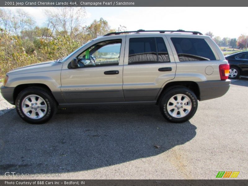Champagne Pearl / Sandstone 2001 Jeep Grand Cherokee Laredo 4x4