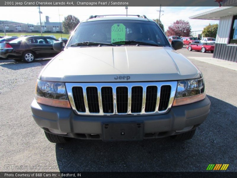 Champagne Pearl / Sandstone 2001 Jeep Grand Cherokee Laredo 4x4