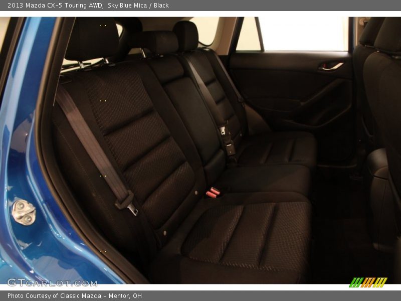 Sky Blue Mica / Black 2013 Mazda CX-5 Touring AWD