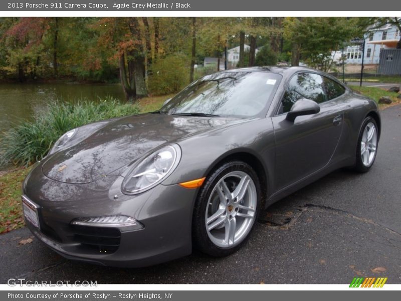 Agate Grey Metallic / Black 2013 Porsche 911 Carrera Coupe