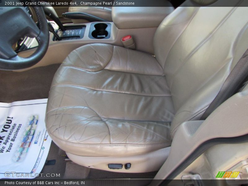 Champagne Pearl / Sandstone 2001 Jeep Grand Cherokee Laredo 4x4