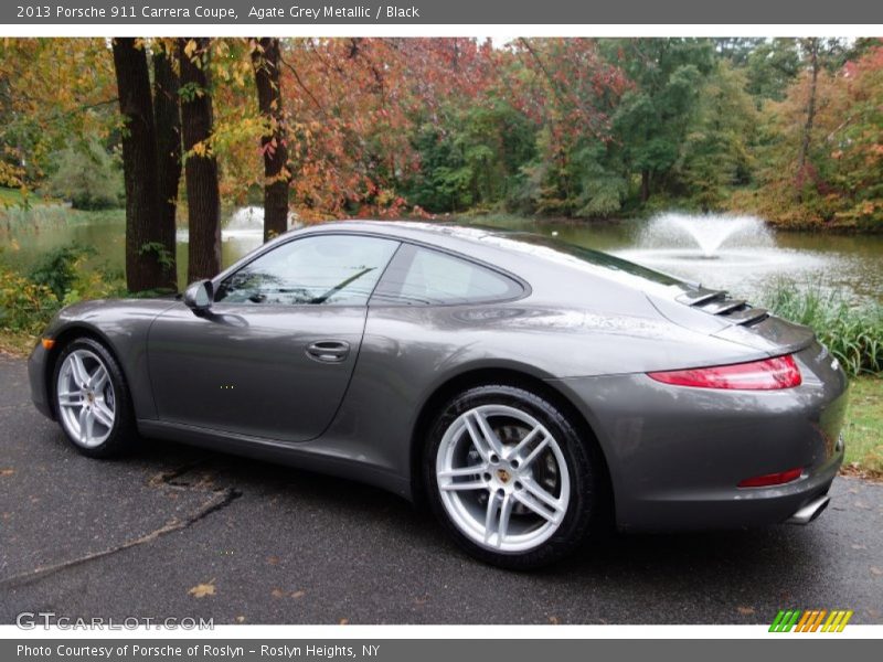 Agate Grey Metallic / Black 2013 Porsche 911 Carrera Coupe