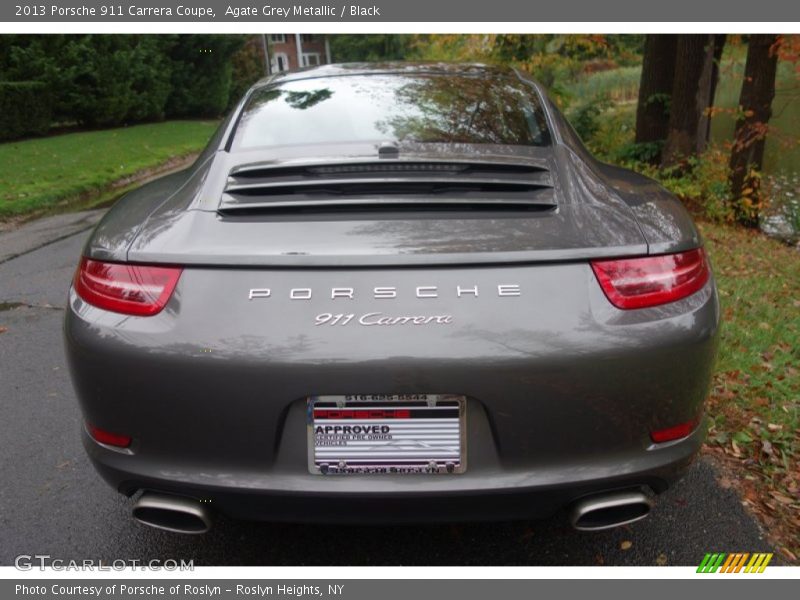 Agate Grey Metallic / Black 2013 Porsche 911 Carrera Coupe