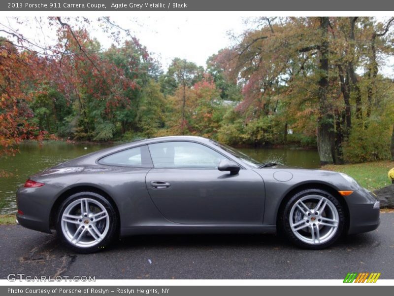 Agate Grey Metallic / Black 2013 Porsche 911 Carrera Coupe