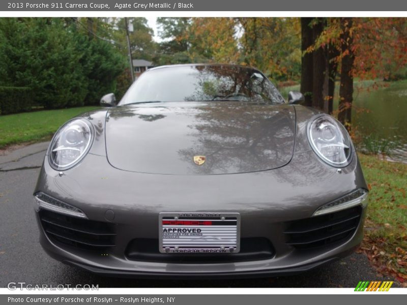 Agate Grey Metallic / Black 2013 Porsche 911 Carrera Coupe