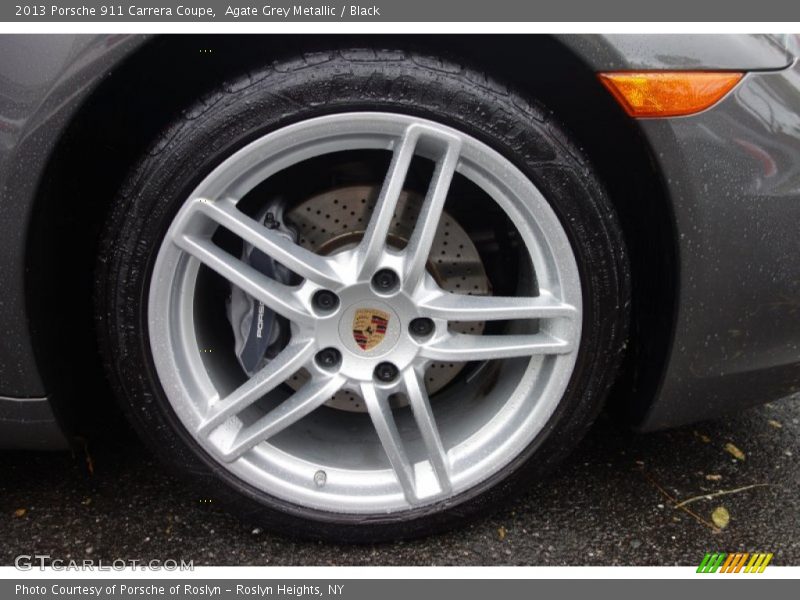 Agate Grey Metallic / Black 2013 Porsche 911 Carrera Coupe