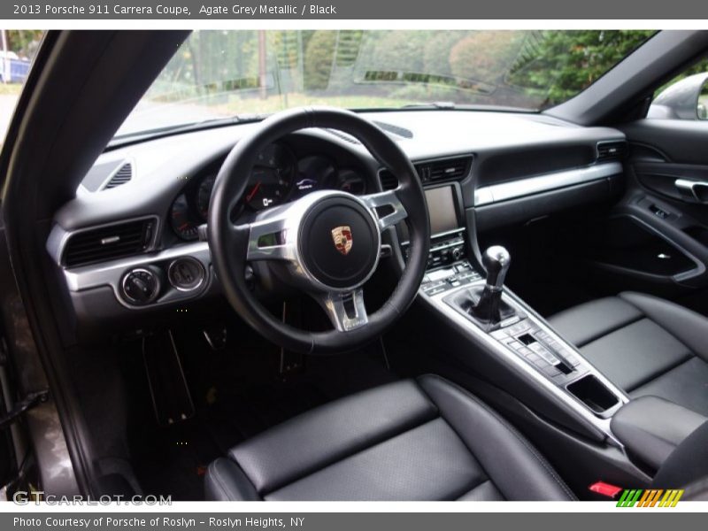 Agate Grey Metallic / Black 2013 Porsche 911 Carrera Coupe