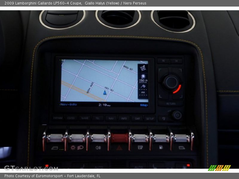 Controls of 2009 Gallardo LP560-4 Coupe
