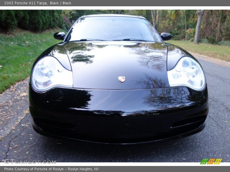 Black / Black 2003 Porsche 911 Targa