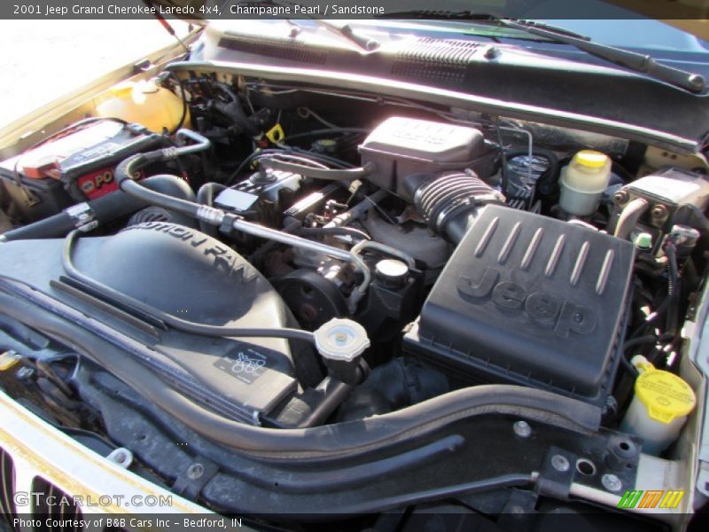 Champagne Pearl / Sandstone 2001 Jeep Grand Cherokee Laredo 4x4