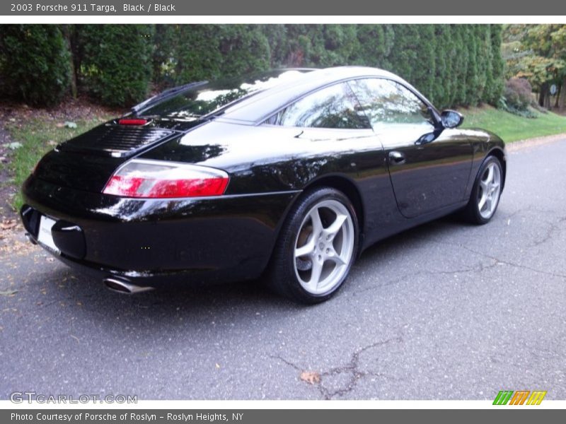 Black / Black 2003 Porsche 911 Targa