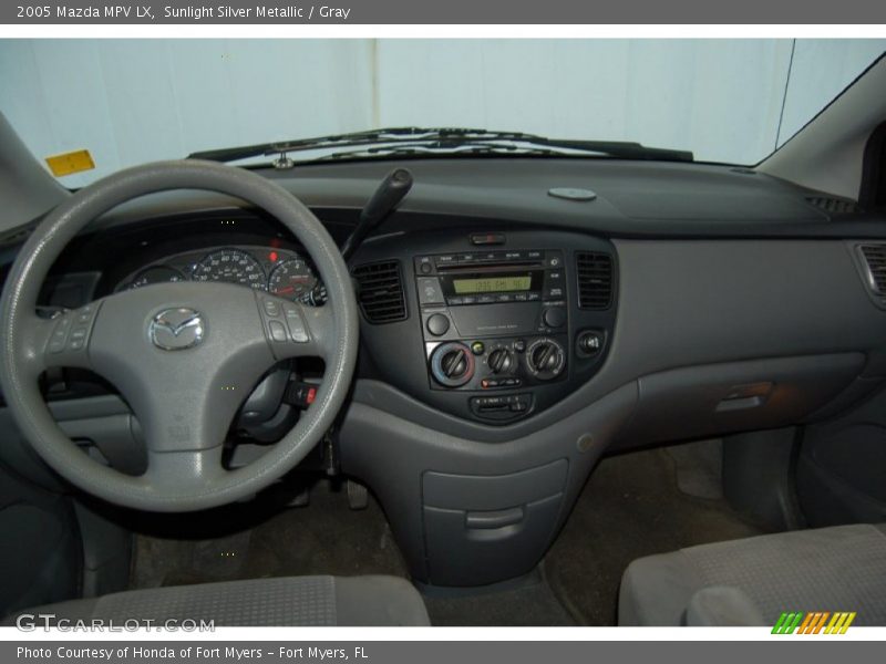 Sunlight Silver Metallic / Gray 2005 Mazda MPV LX