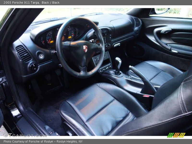  2003 911 Targa Black Interior