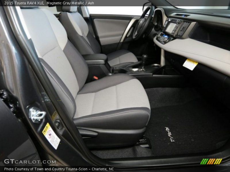Magnetic Gray Metallic / Ash 2015 Toyota RAV4 XLE