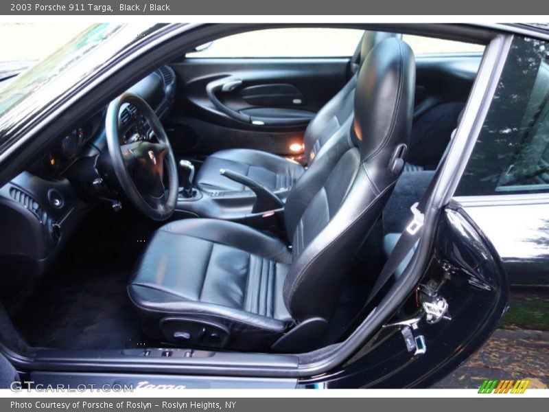 Black / Black 2003 Porsche 911 Targa