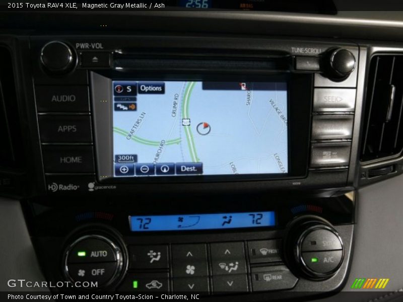 Magnetic Gray Metallic / Ash 2015 Toyota RAV4 XLE