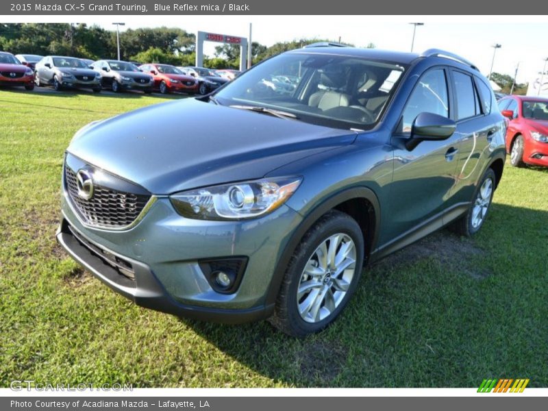 Blue Reflex mica / Black 2015 Mazda CX-5 Grand Touring