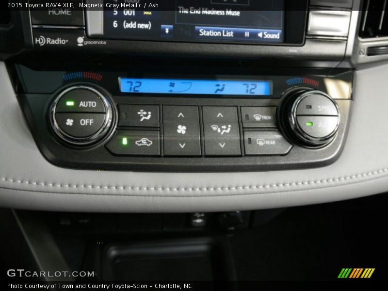 Magnetic Gray Metallic / Ash 2015 Toyota RAV4 XLE