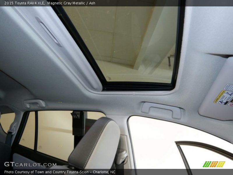 Magnetic Gray Metallic / Ash 2015 Toyota RAV4 XLE