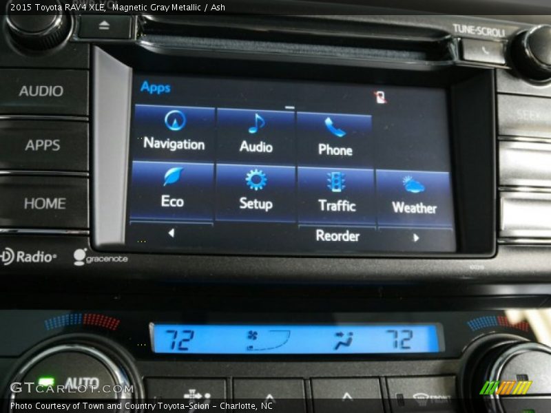 Magnetic Gray Metallic / Ash 2015 Toyota RAV4 XLE