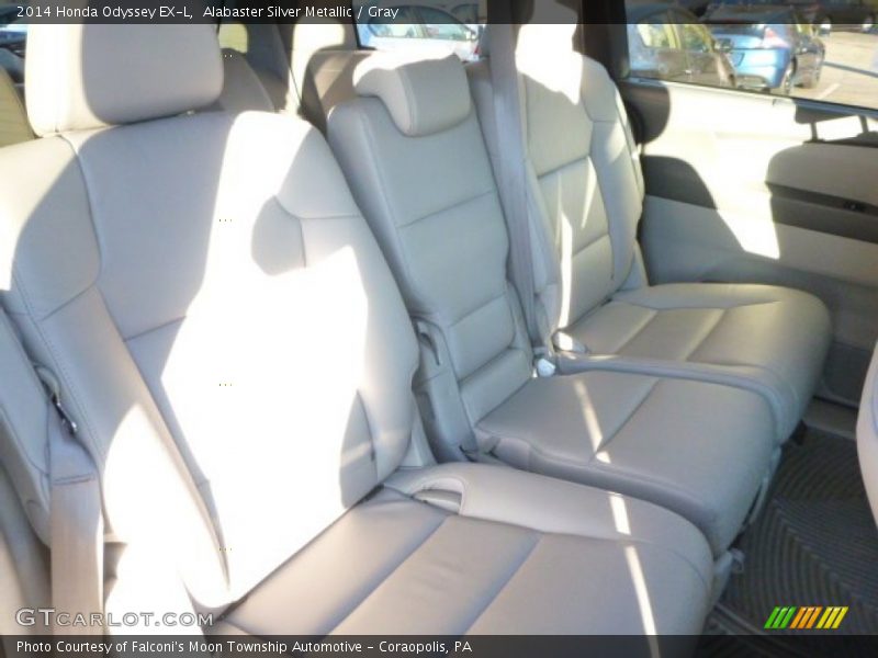 Alabaster Silver Metallic / Gray 2014 Honda Odyssey EX-L