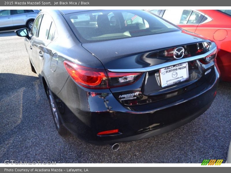 Jet Black Mica / Black 2015 Mazda Mazda6 Sport