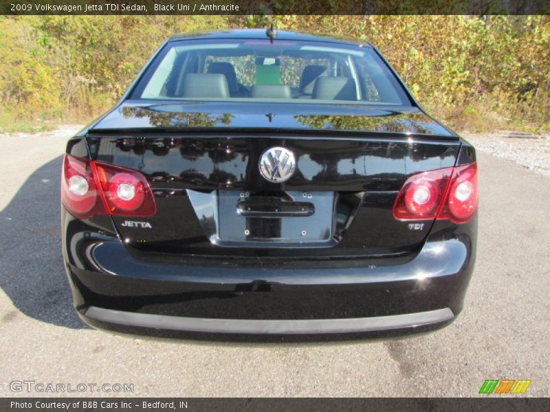 Black Uni / Anthracite 2009 Volkswagen Jetta TDI Sedan