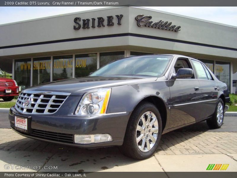 Gray Flannel / Titanium/Dark Titanium 2009 Cadillac DTS Luxury