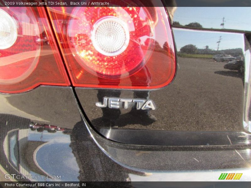 Black Uni / Anthracite 2009 Volkswagen Jetta TDI Sedan
