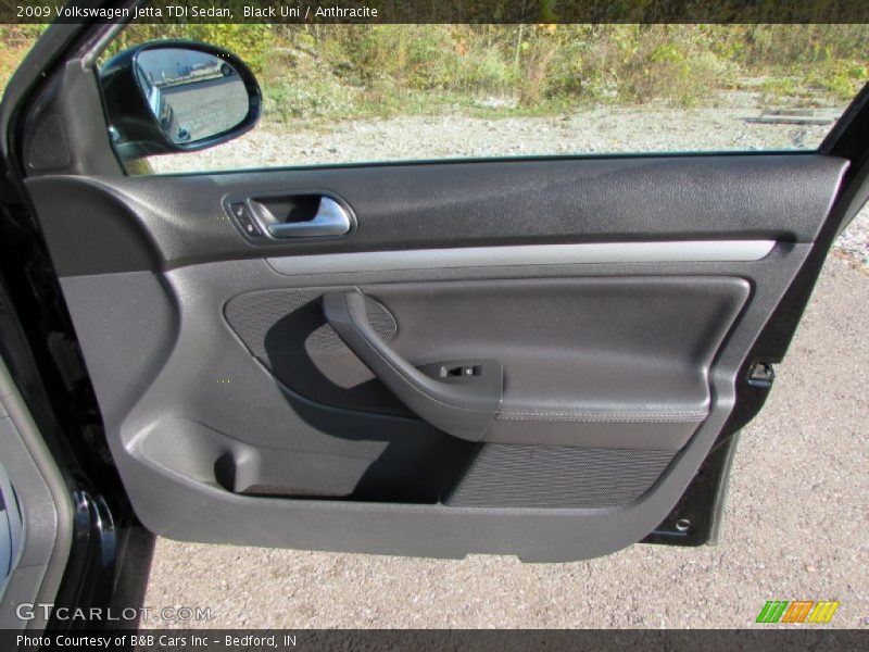 Black Uni / Anthracite 2009 Volkswagen Jetta TDI Sedan
