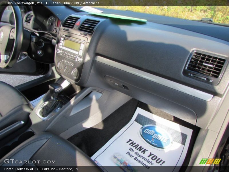 Black Uni / Anthracite 2009 Volkswagen Jetta TDI Sedan
