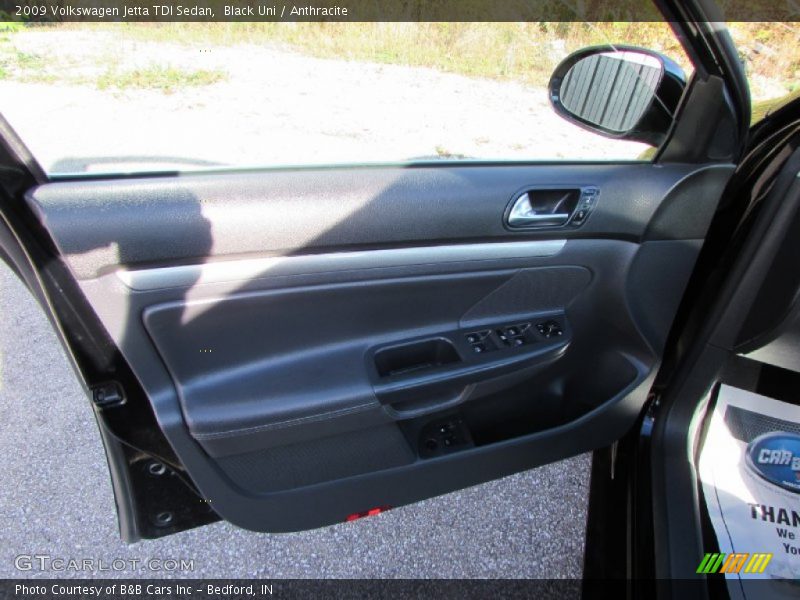 Black Uni / Anthracite 2009 Volkswagen Jetta TDI Sedan
