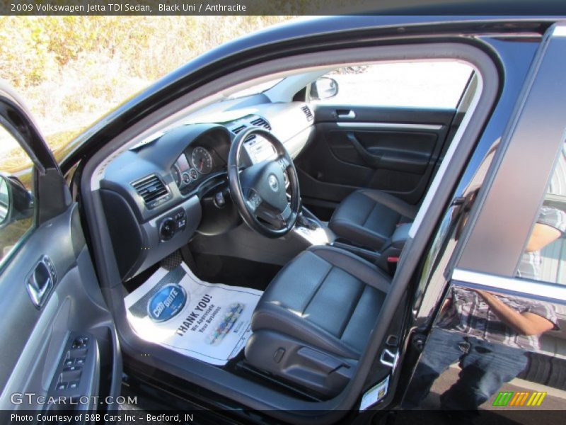 Black Uni / Anthracite 2009 Volkswagen Jetta TDI Sedan