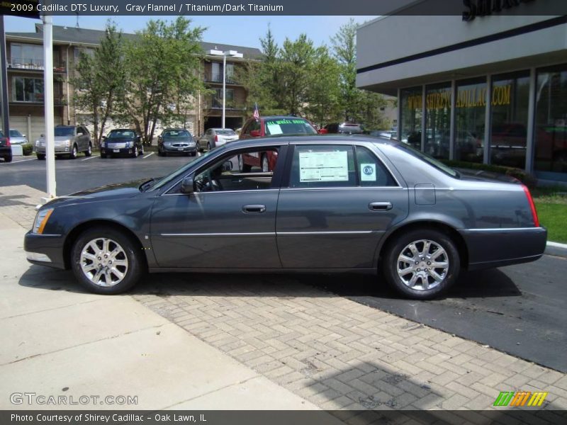 Gray Flannel / Titanium/Dark Titanium 2009 Cadillac DTS Luxury
