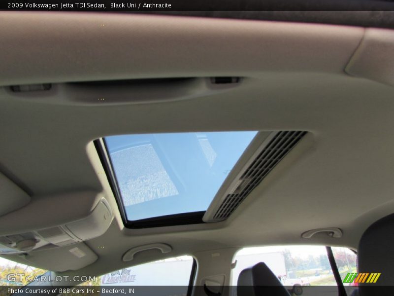 Black Uni / Anthracite 2009 Volkswagen Jetta TDI Sedan