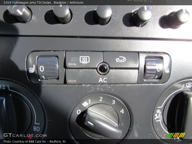 Black Uni / Anthracite 2009 Volkswagen Jetta TDI Sedan