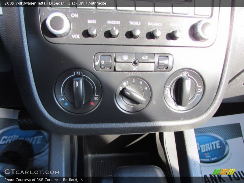Black Uni / Anthracite 2009 Volkswagen Jetta TDI Sedan