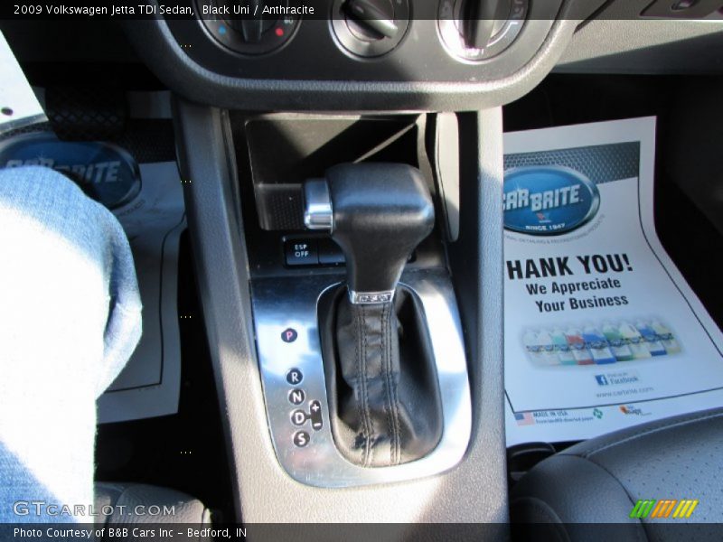 Black Uni / Anthracite 2009 Volkswagen Jetta TDI Sedan