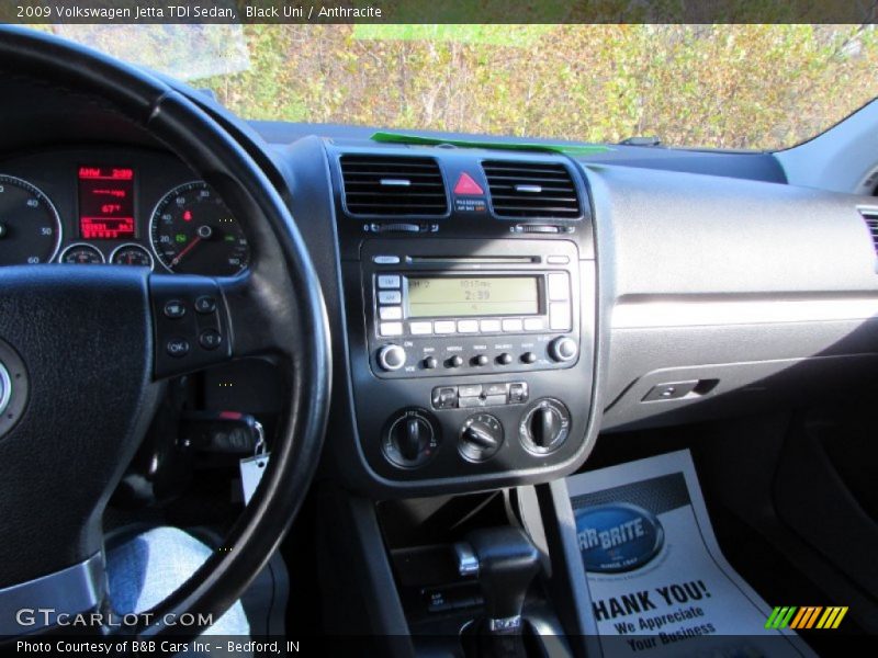 Black Uni / Anthracite 2009 Volkswagen Jetta TDI Sedan
