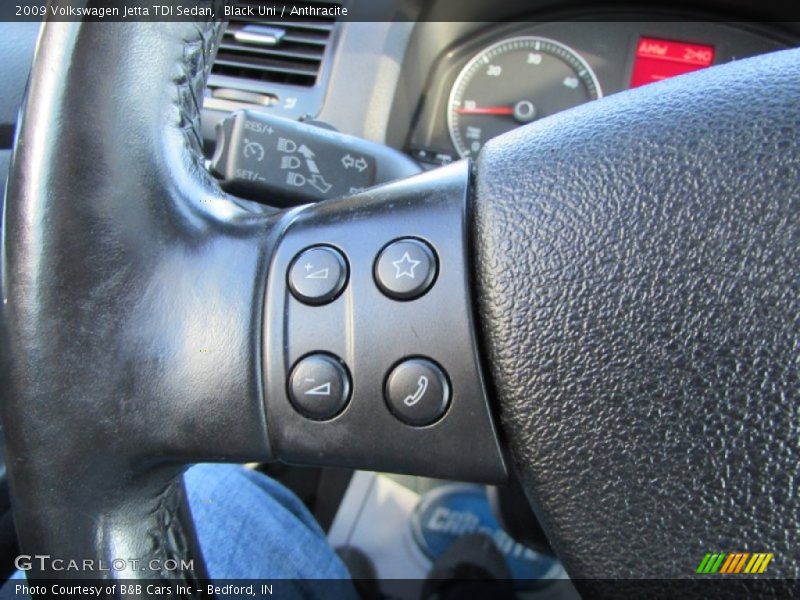 Black Uni / Anthracite 2009 Volkswagen Jetta TDI Sedan