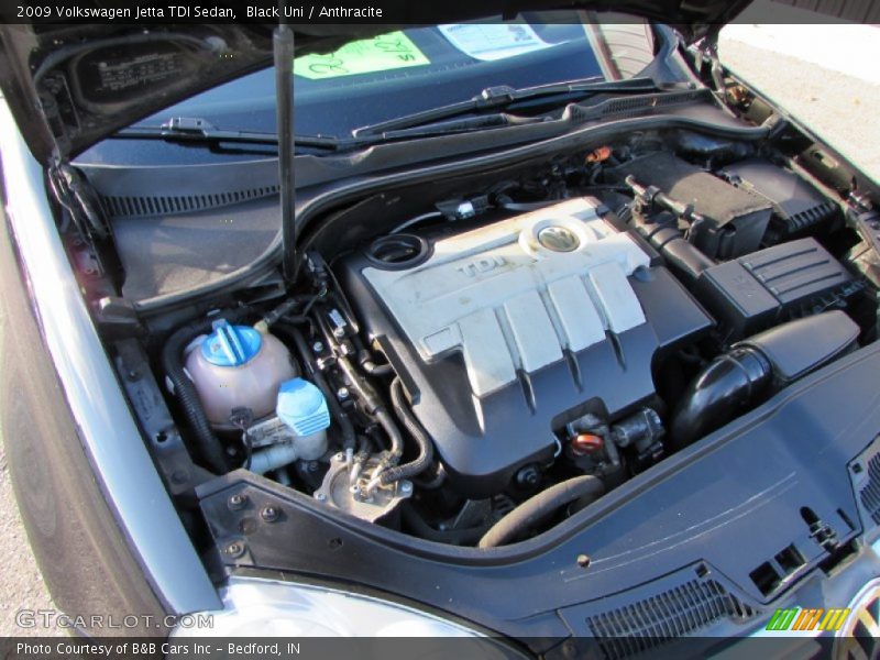Black Uni / Anthracite 2009 Volkswagen Jetta TDI Sedan