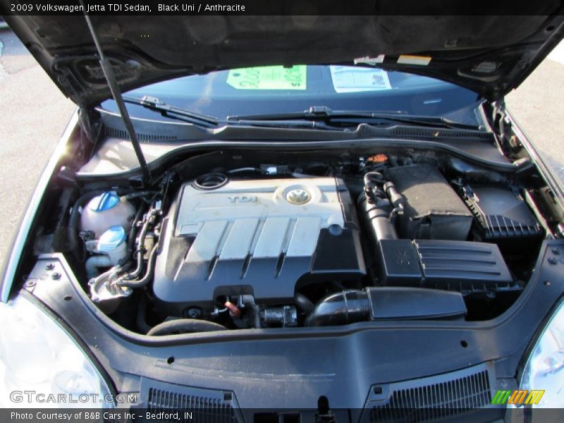 Black Uni / Anthracite 2009 Volkswagen Jetta TDI Sedan