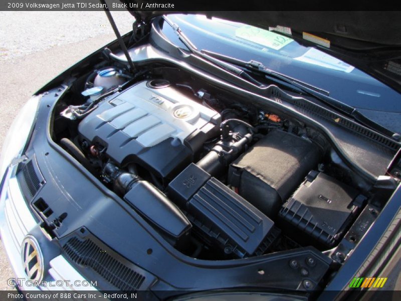 Black Uni / Anthracite 2009 Volkswagen Jetta TDI Sedan